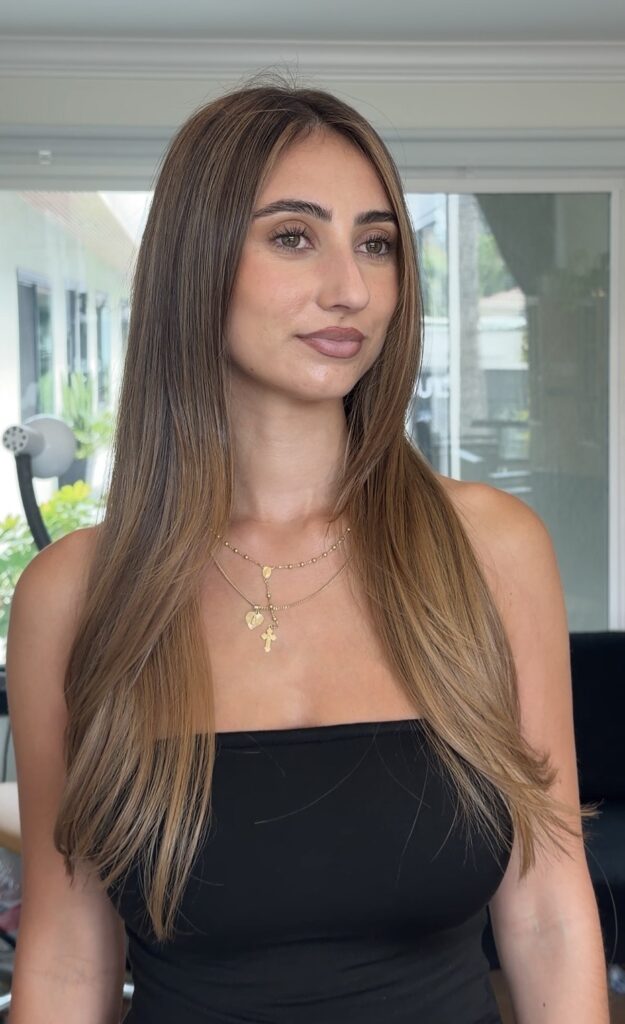 Hair Blow Out highlights